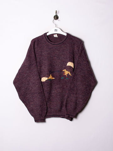 Funny Ducks on Parachutes Sweatshirt