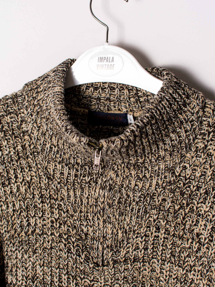 Boradway 1/3 Zipper Swreater