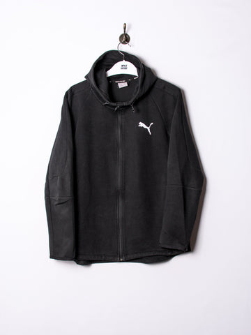 Puma Black Zipper Hoodie