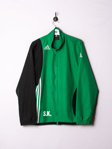 Adidas Green & Black Track Jacket