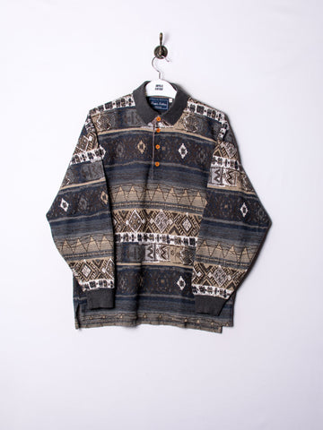 Louis Estere 1/3 Buttoned Sweatshirt