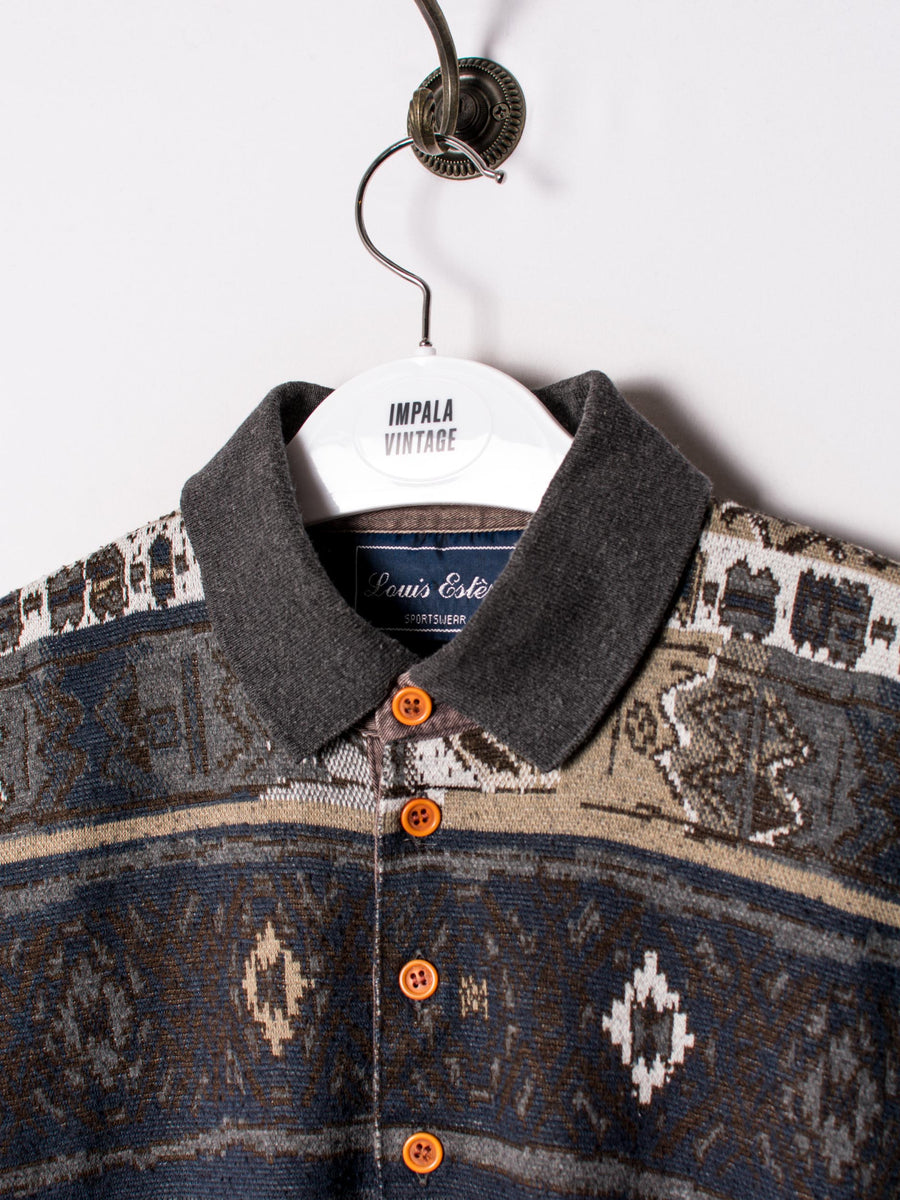 Louis Estere 1/3 Buttoned Sweatshirt