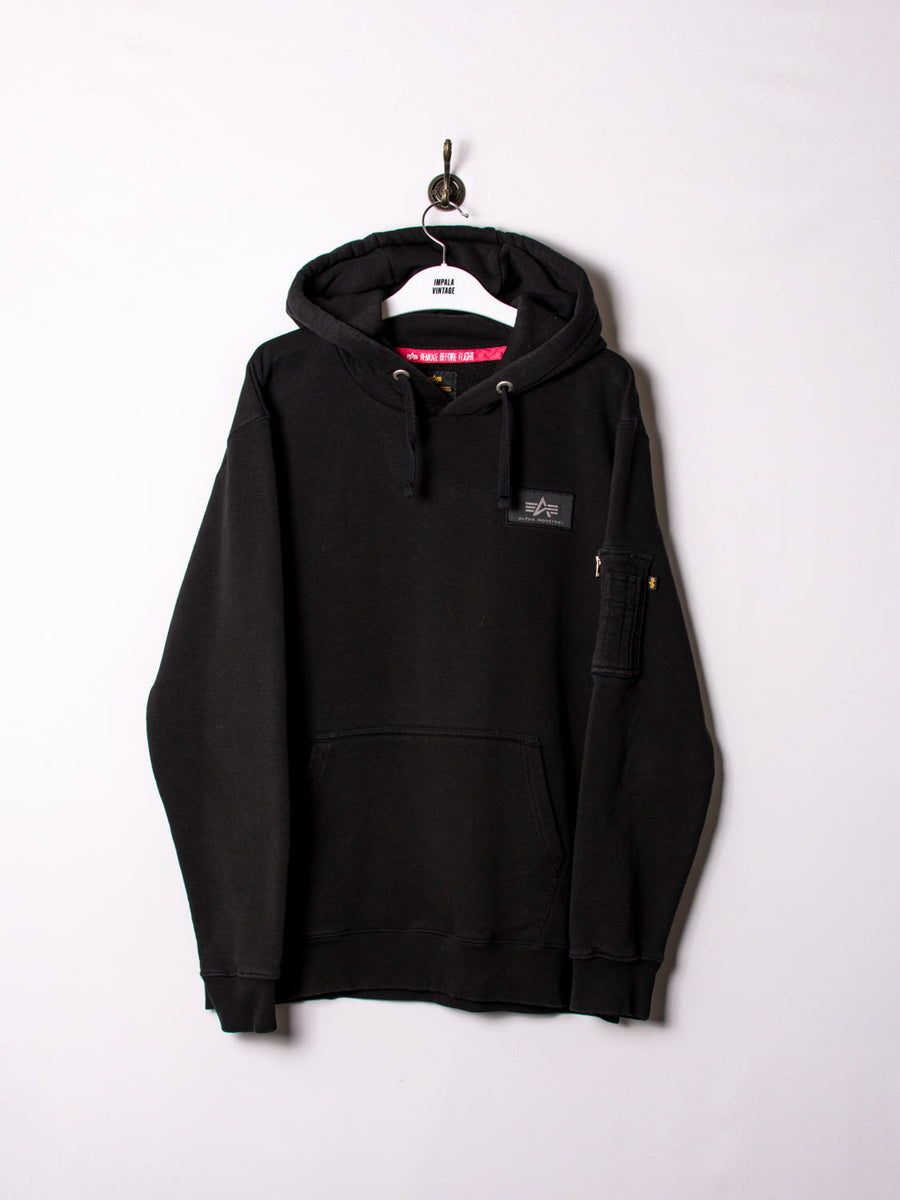 Alpha Industries Black Hoodie