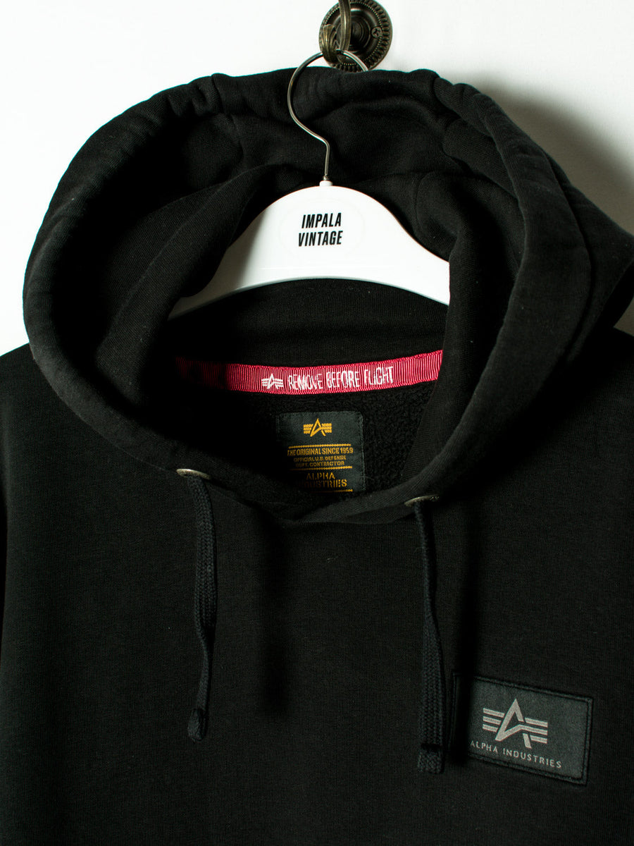 Alpha Industries Black Hoodie