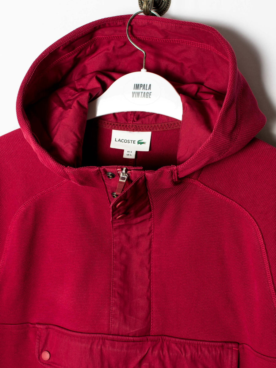 Lacoste Kangaroo 1/3 Zipper Hoodie