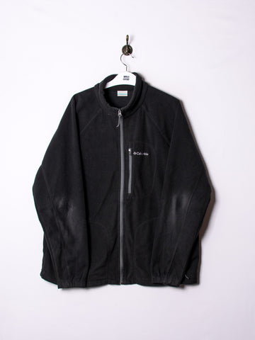 Columbia Black Zipper Fleece