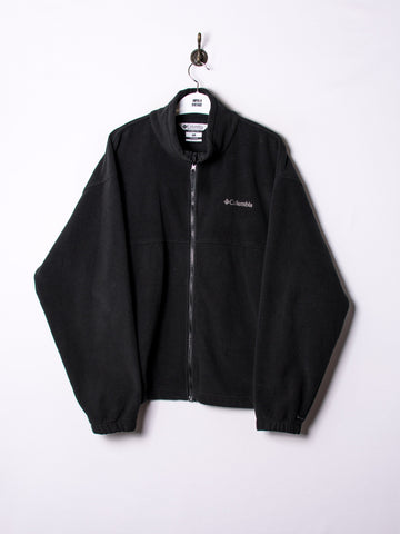 Columbia Black Zipper Fleece