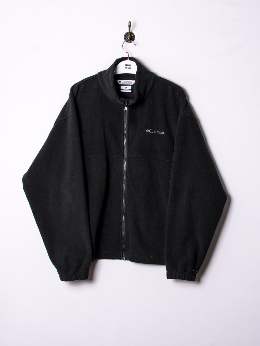 Columbia Black Zipper Fleece