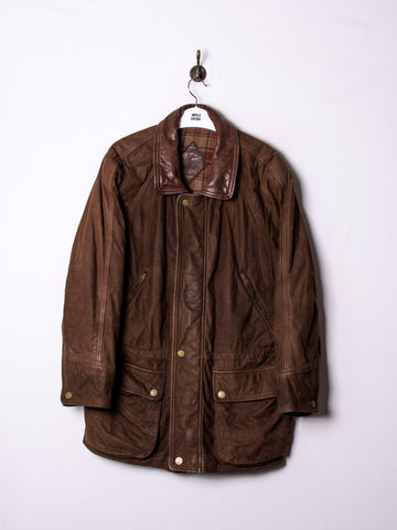 Yves Saint Lauren Leather Coat