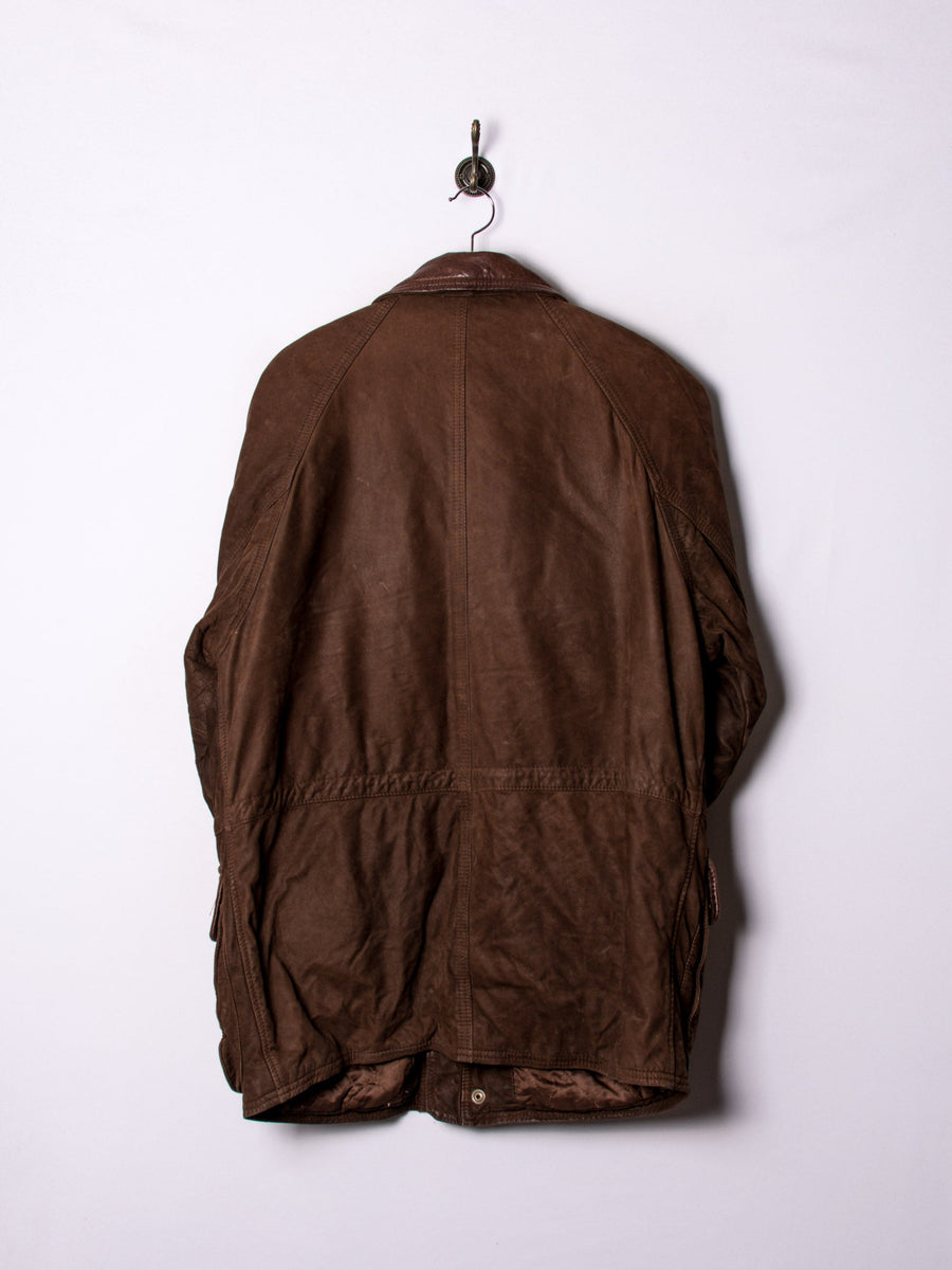 Yves Saint Lauren Leather Coat