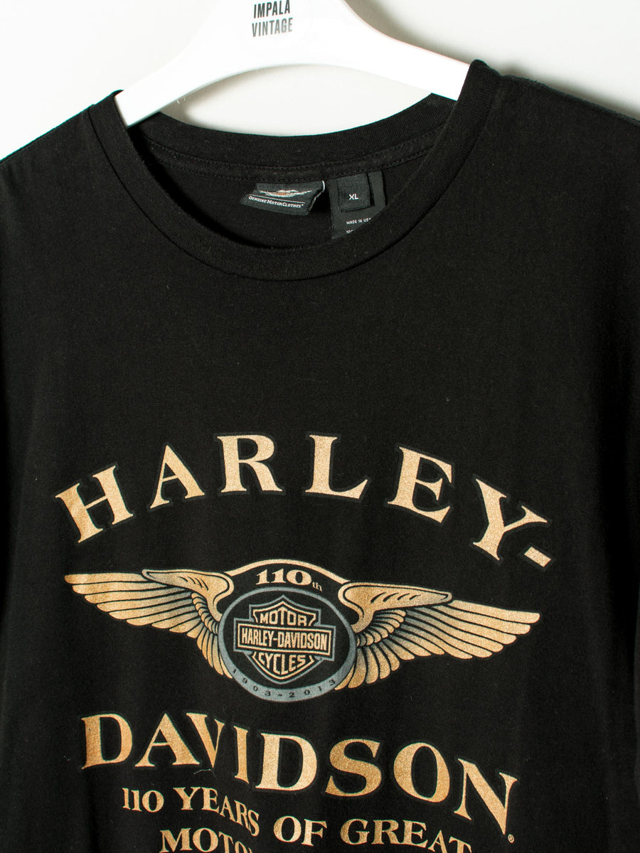 Harley Davidson 110th Year Cotton Tee