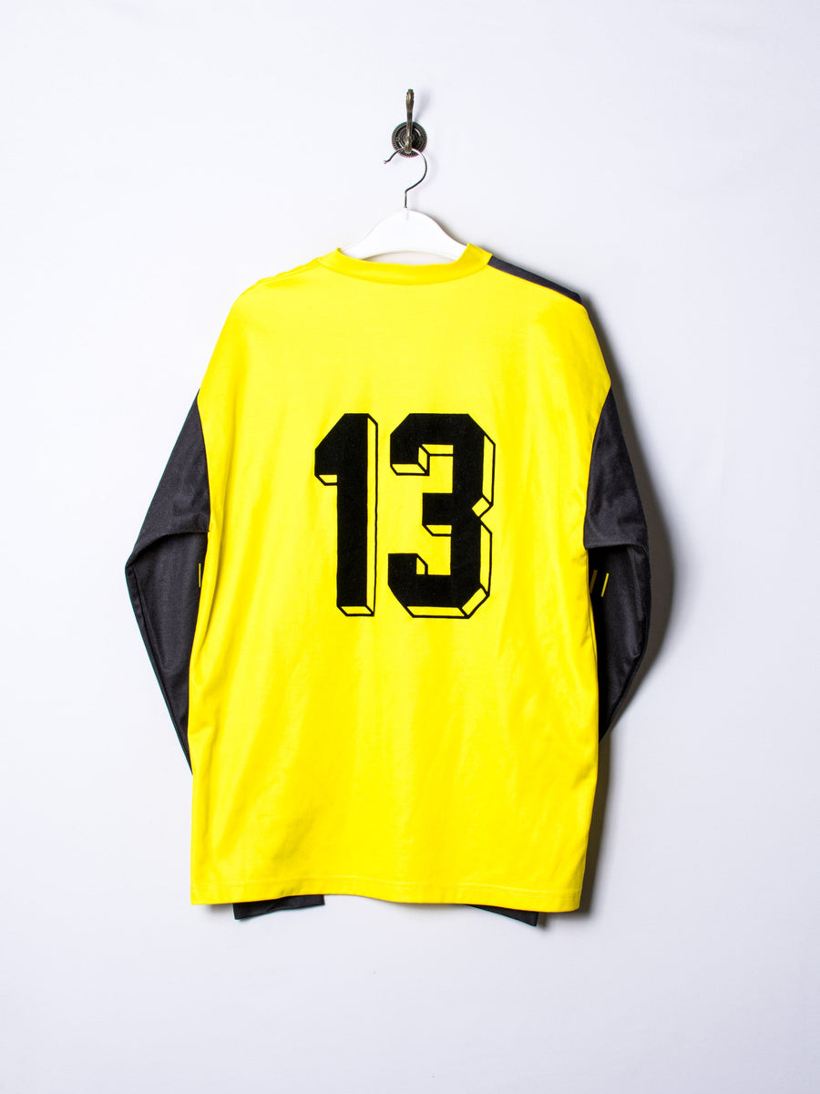 Black&Yellow Long Sleeves Sport Tee
