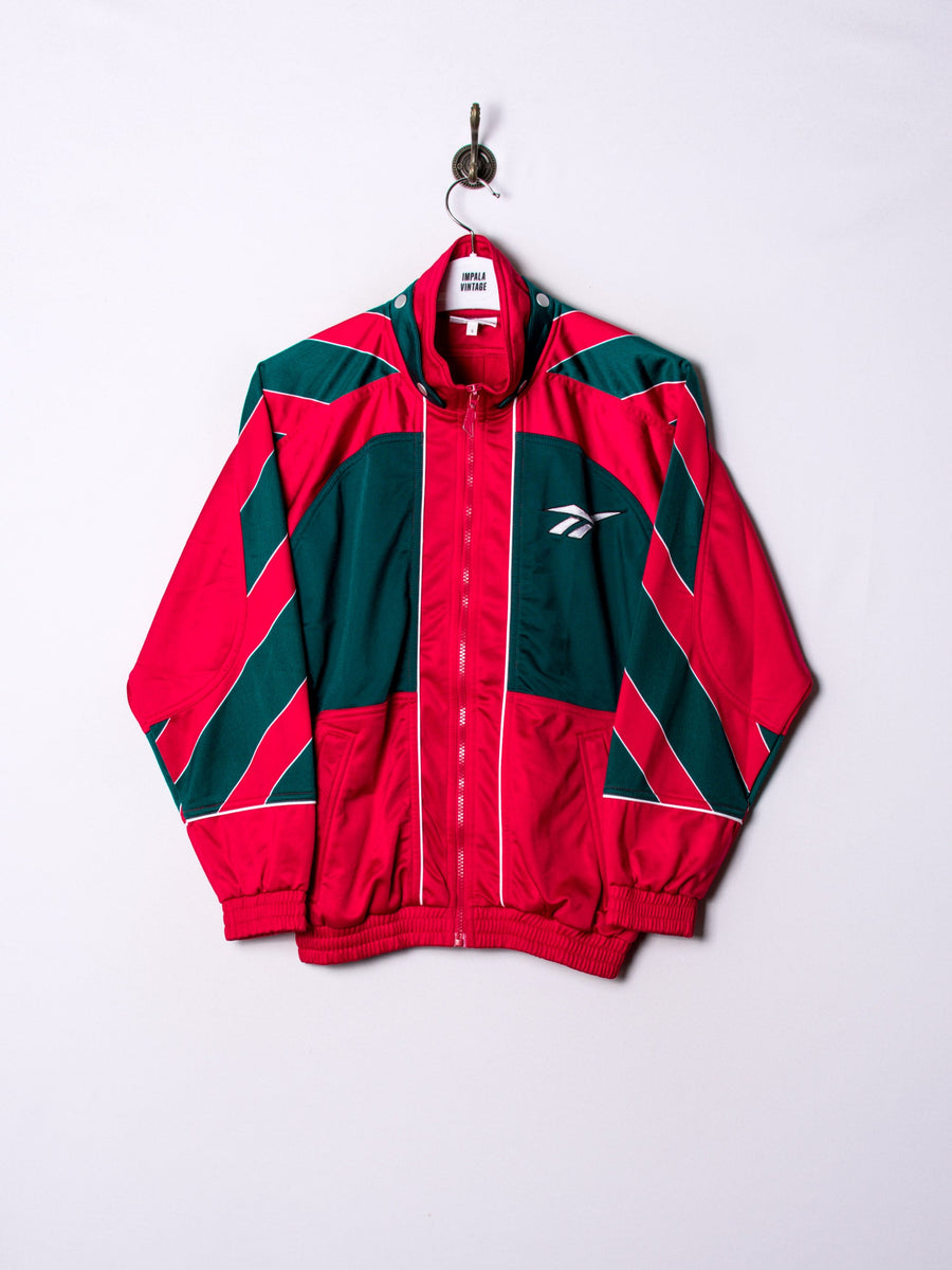Reebok Red&Green Vintage Track Jacket