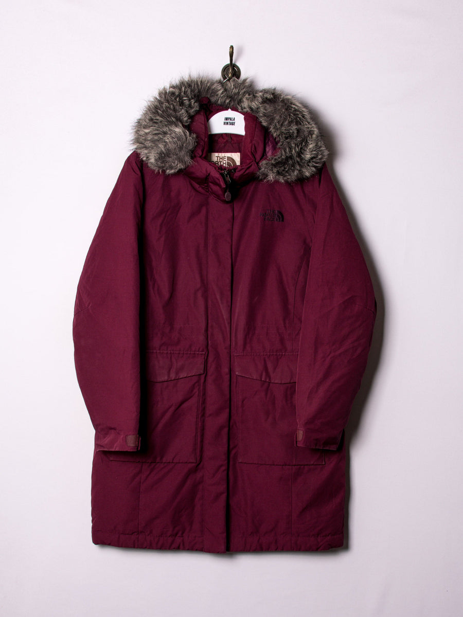 The North Face Burgundy Goose Down Insolation Coat
