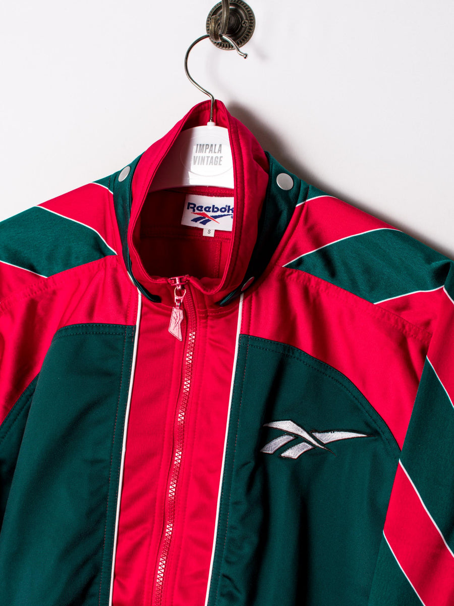 Reebok Red&Green Vintage Track Jacket