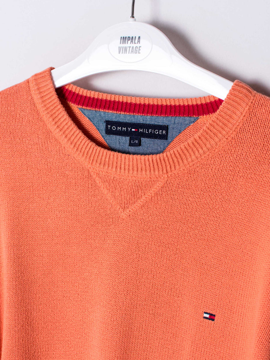 Tommy Hilfiger Orange Sweater