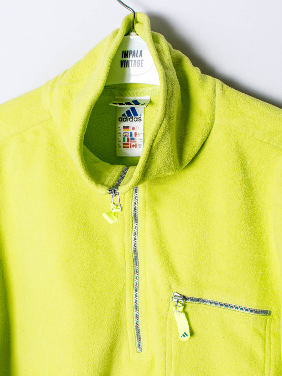 Adidas Phosphorite Middle Zipper Fleece
