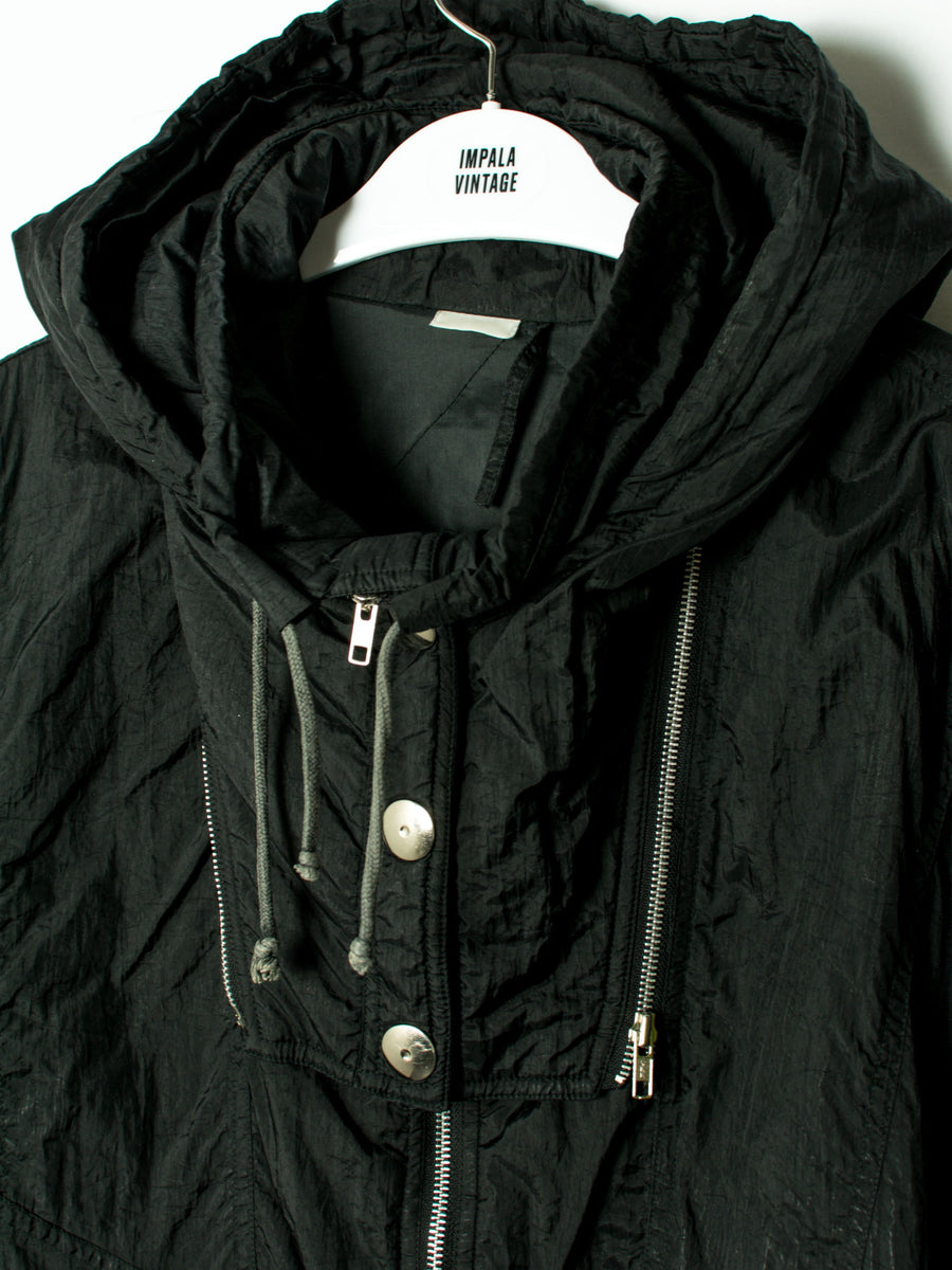 Silver Black Coat