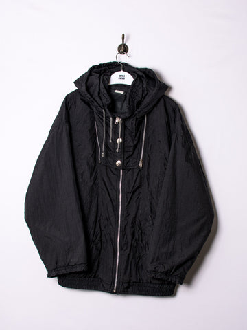 Silver Black Coat