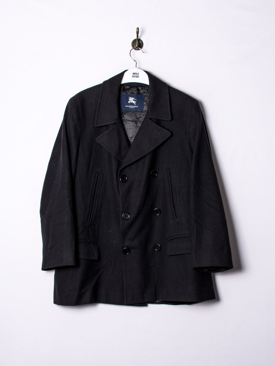 Burberry London Wool Blend Pea Coat