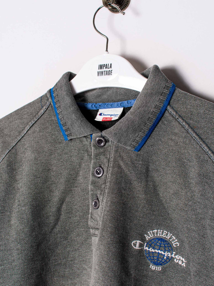 Champions USA Authentic Grey Polo Sweatshirt