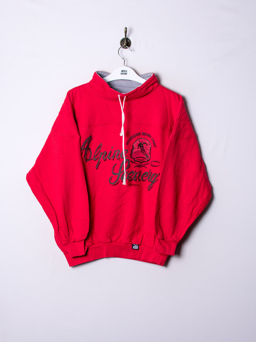 Trigema Alpine Red Sweatshirt