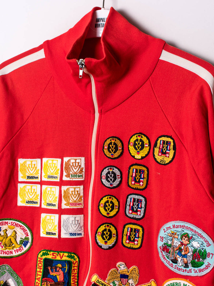 Historical Marathons Patches Track Jacket