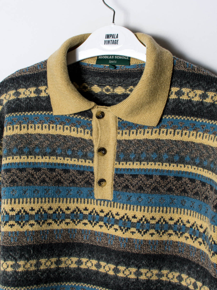 Nicolas Scholz Buttoned Sweater