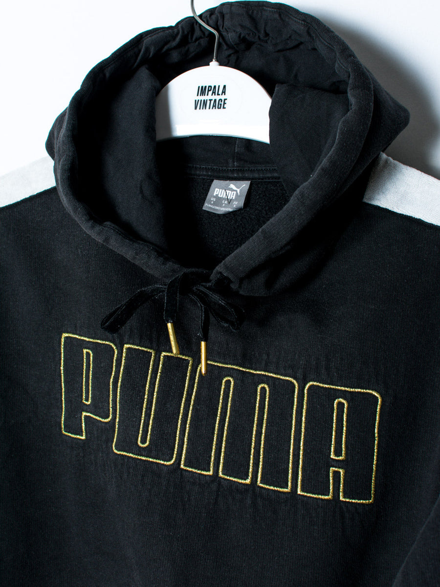 Puma Gold Letters Hoodie