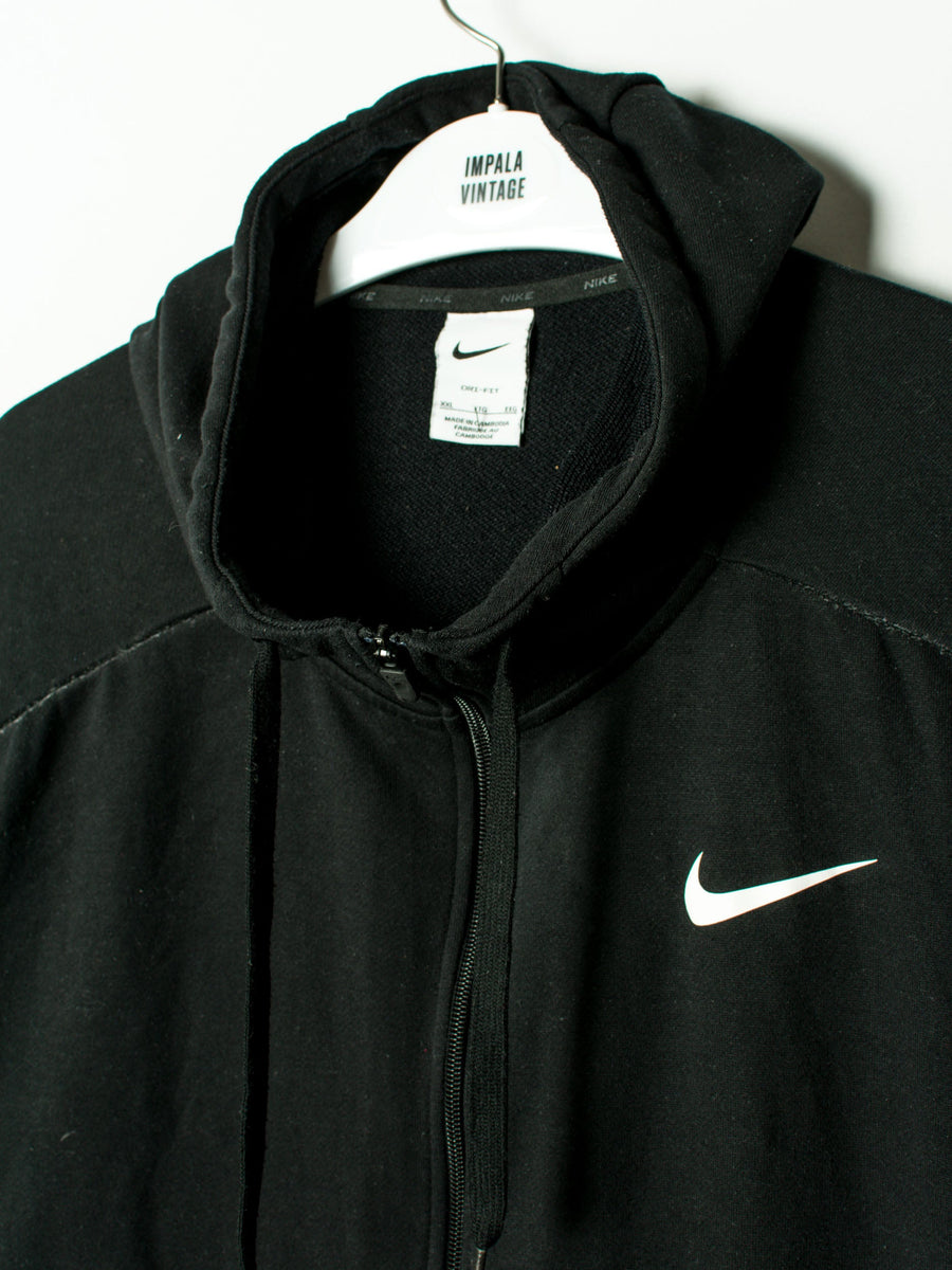 Nike Black Zipper Hoodie