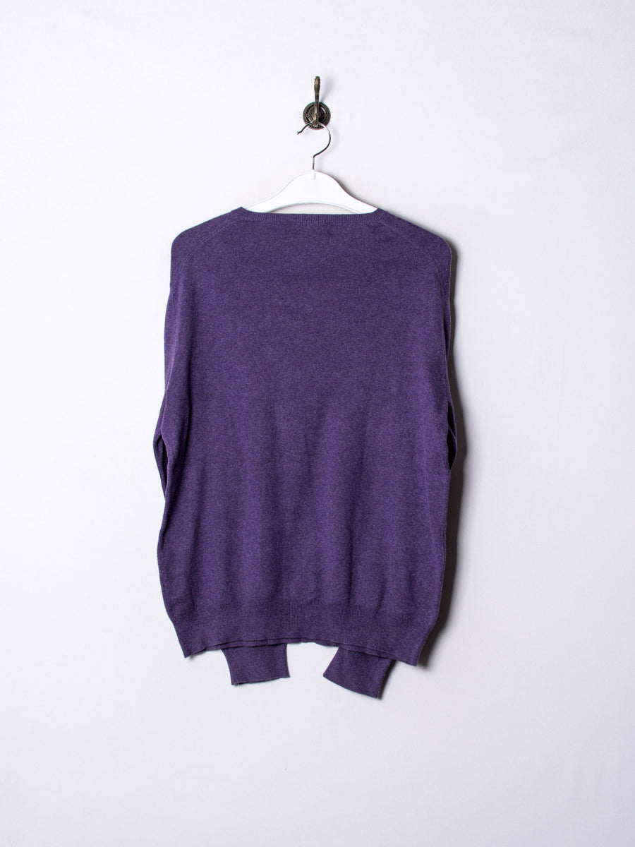 Polo Ralph Lauren Purple V-Neck Sweater