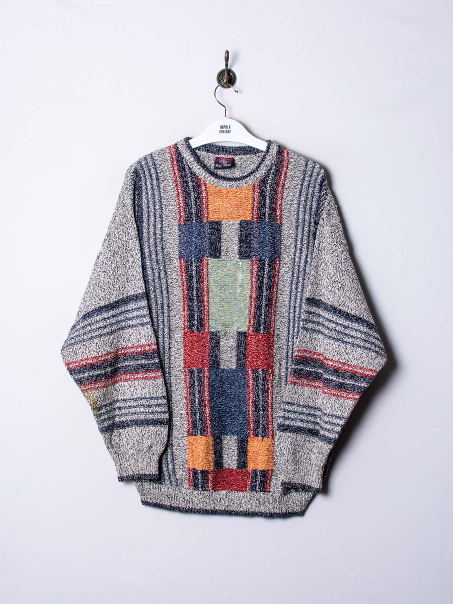 Big Blue Sweater