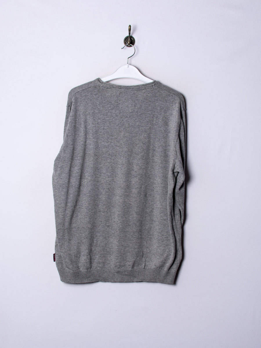 Southern Territory Grey Light Sweater