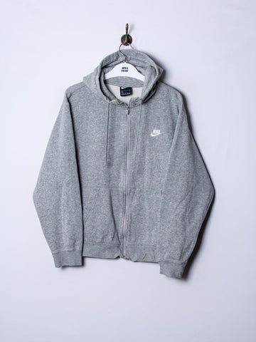 Nike Grey Zipper Hoodie