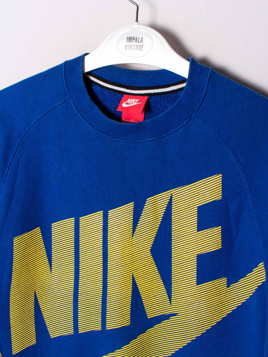 Nike Blue&Yellow Sweatshirt