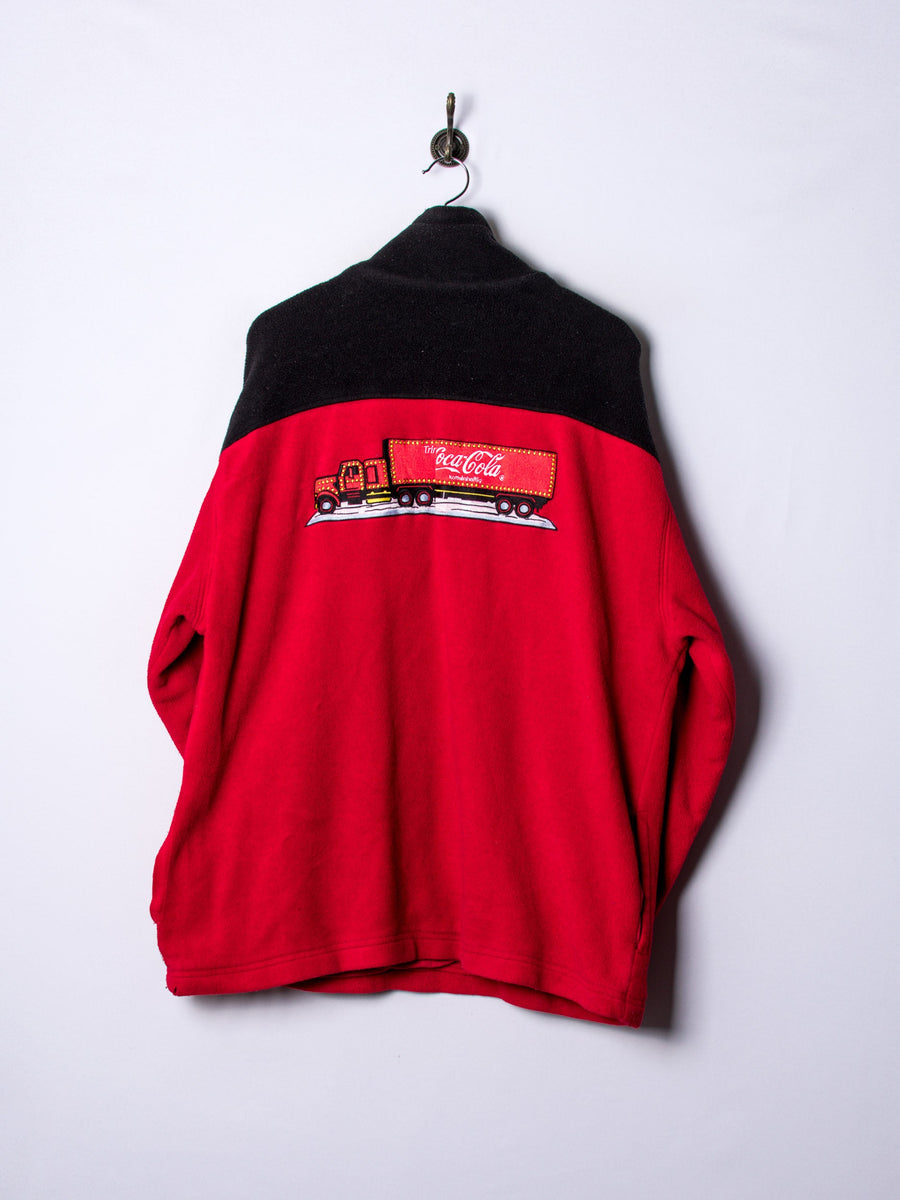 Cocacola Kangaroo Middle Zipper Fleece