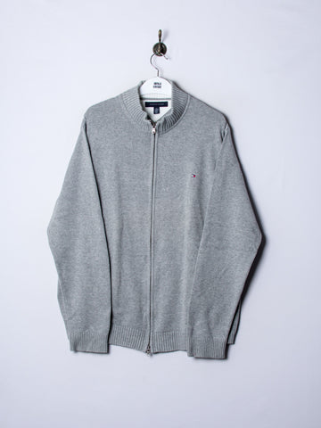 Tommy Hilfiger Grey Zipper Sweater