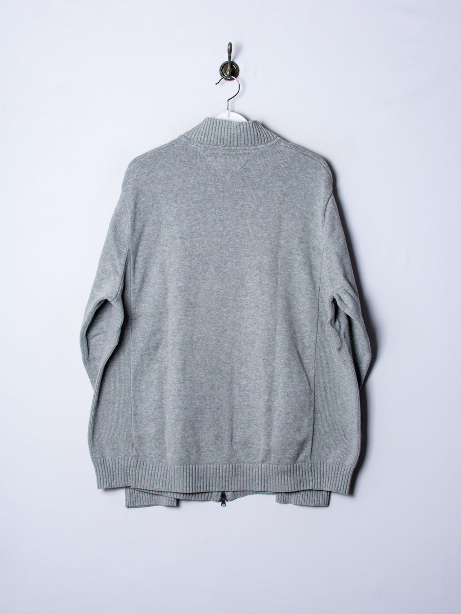 Tommy Hilfiger Grey Zipper Sweater