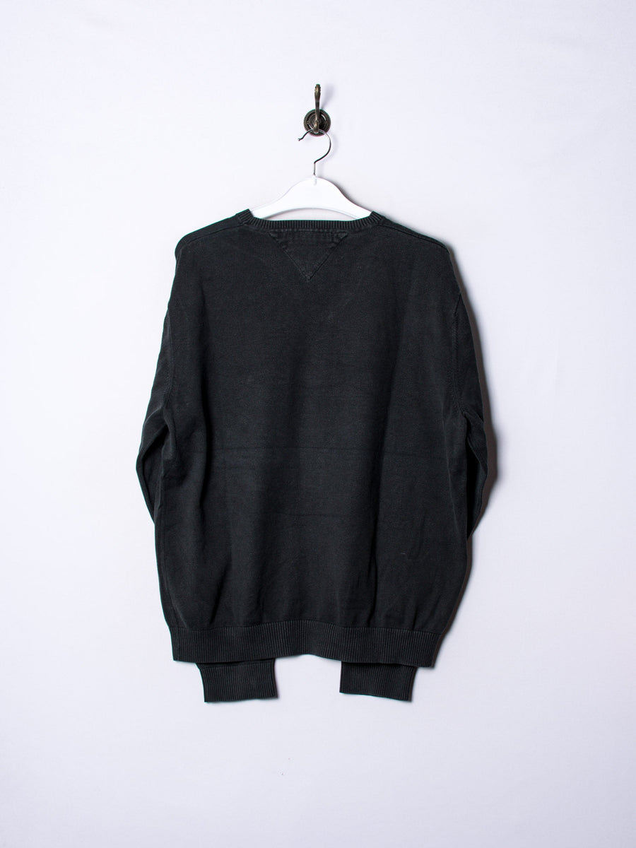 Tommy Hilfiger Black V-Neck Sweater