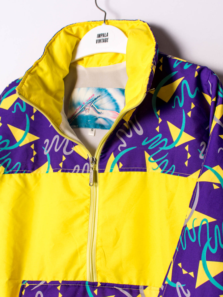 Grenoble France Kangaroo Middle Zipper Vintage Jacket