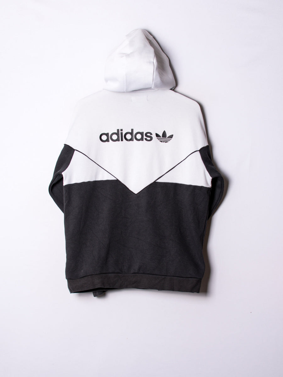 Adidas Originals B&W 1/3 Zipper Hoodie