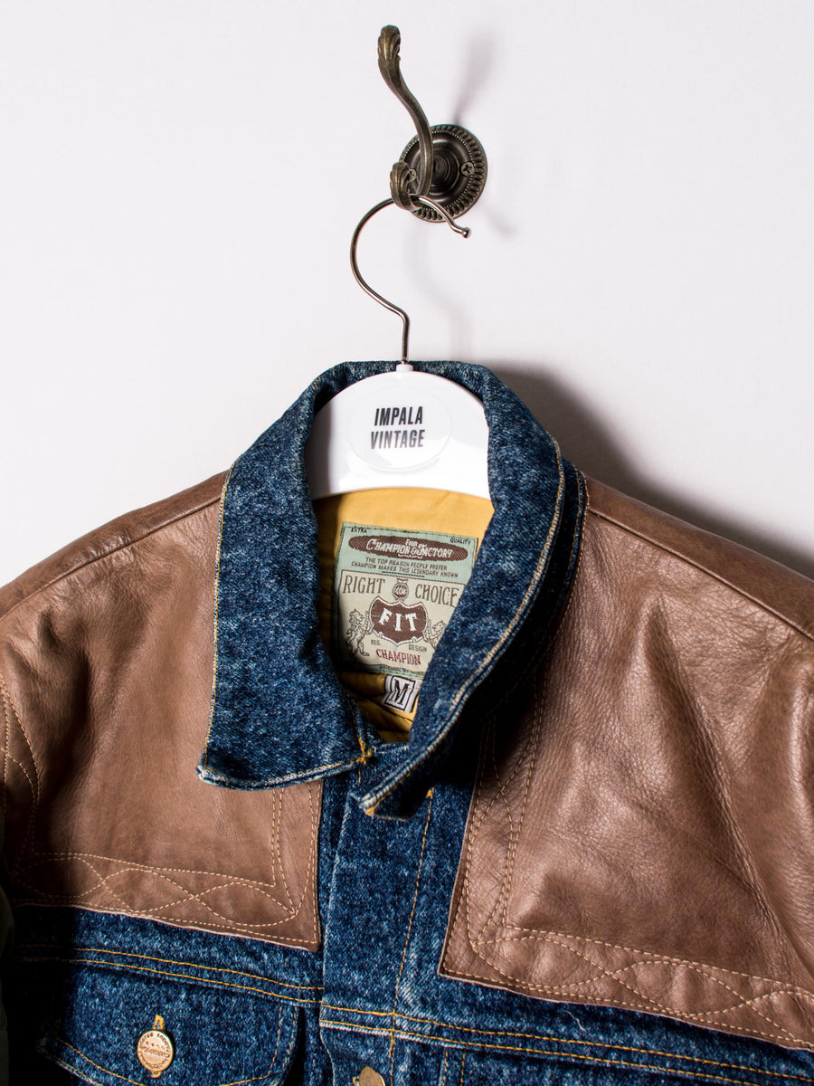 Right Choice Down Denim Jacket