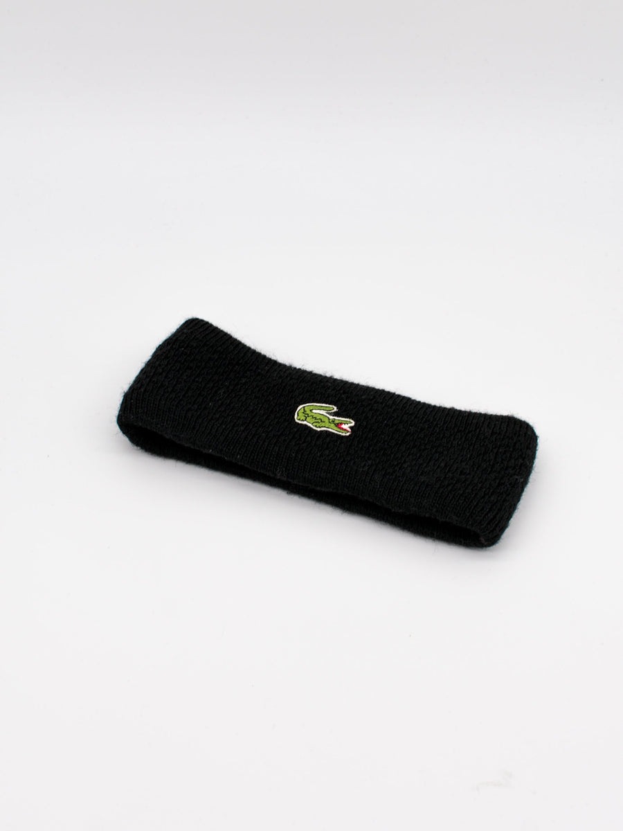 Lacoste Black I Head Band
