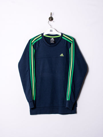Adidas Green Stripes Sweatshirt