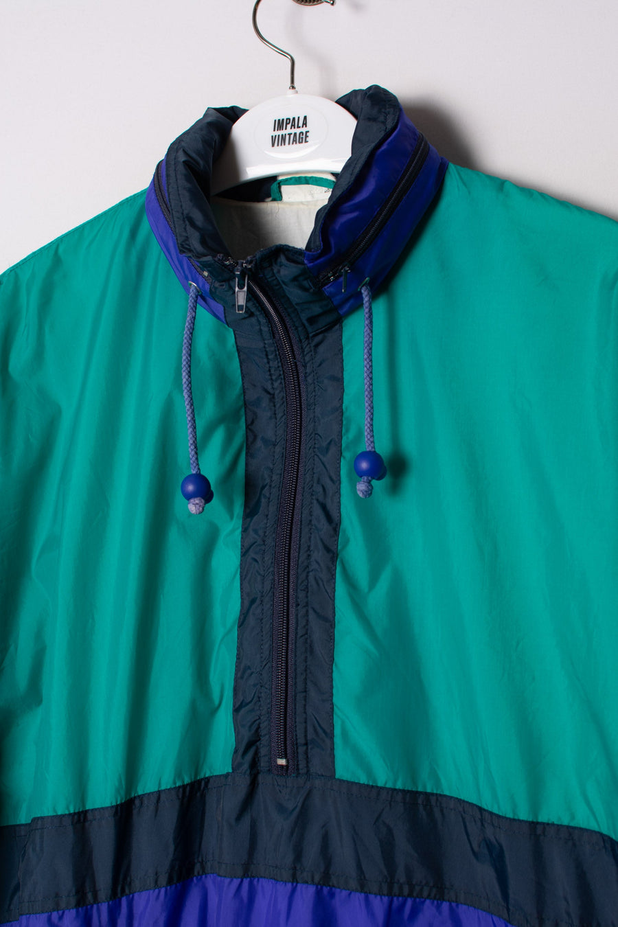 San Marco Middle Zipper Raincoat
