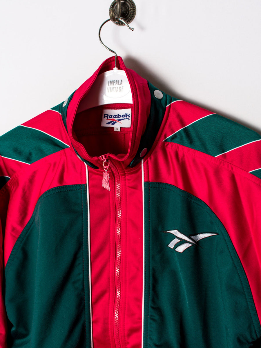 Reebok Green&Red Track Jacket
