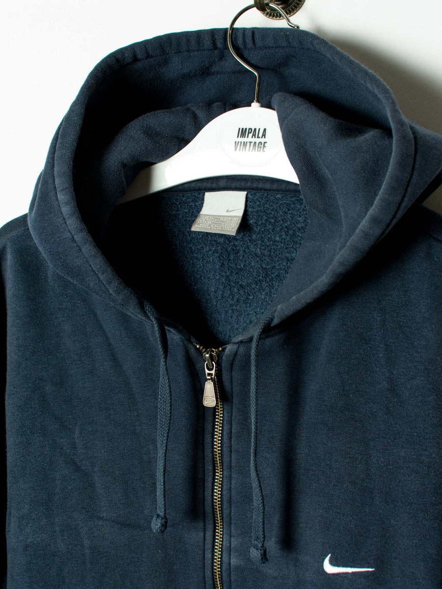 Nike Navy Blue Zipper Hoodie