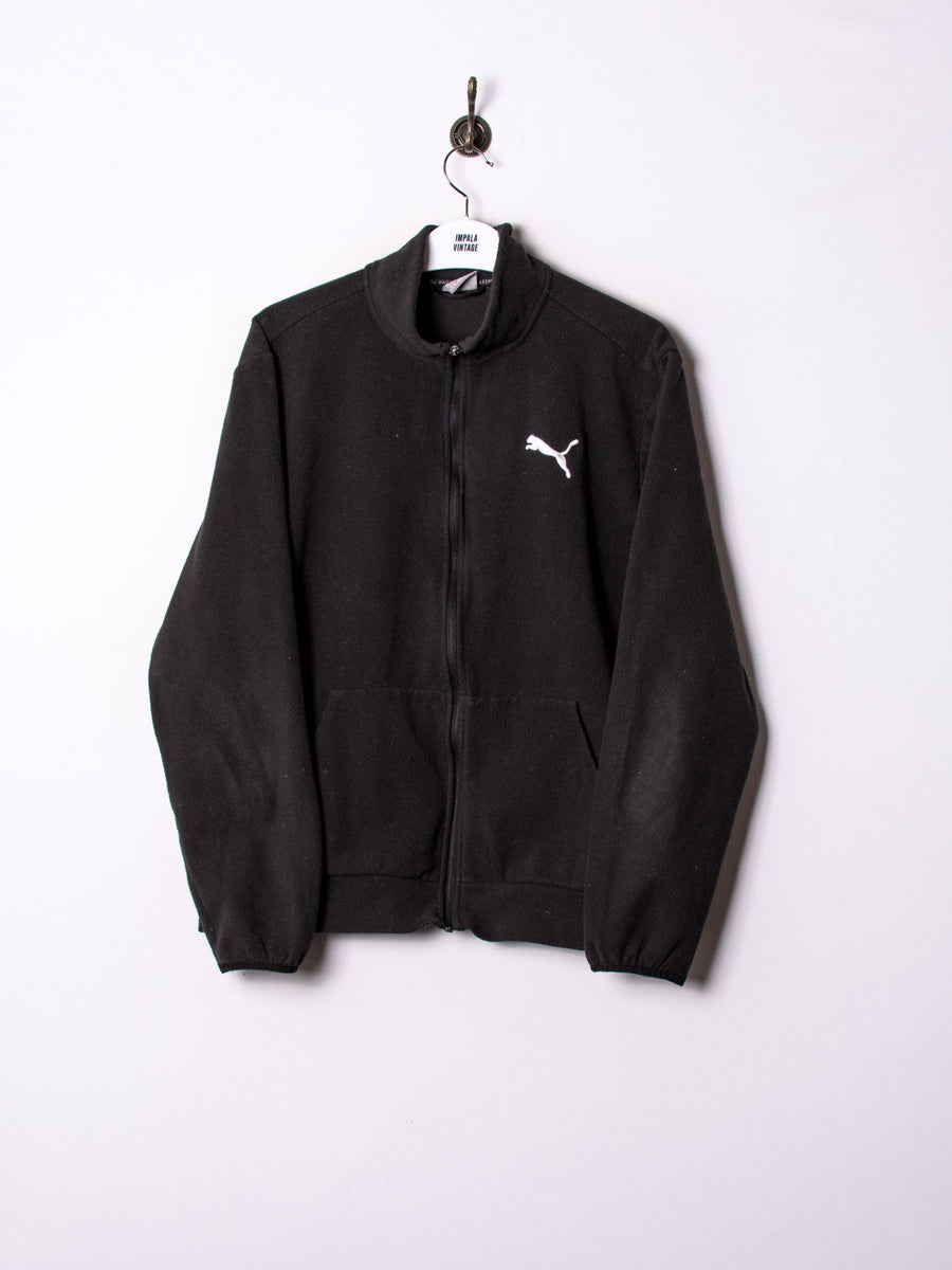 Puma Black Zipper Fleece