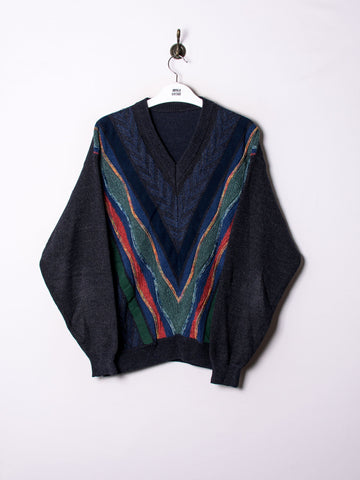 Flisch V-Neck Sweater