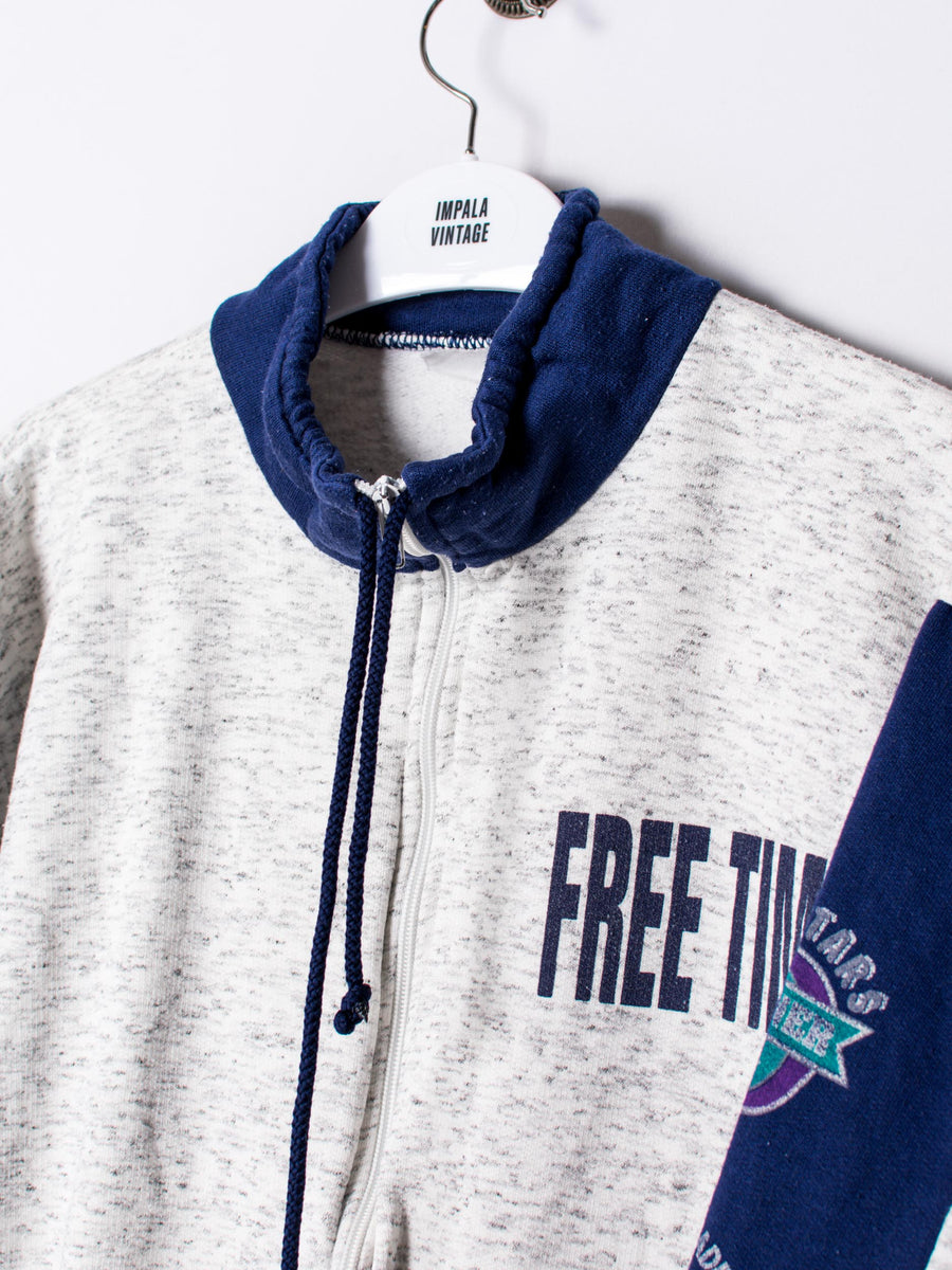 Free Time Zipper Sweatshirt